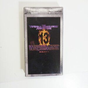WWF WrestleMania 13 (VHS, 1998) Vintage 90s WWF Home Video WWE